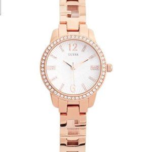 Rose gold tone GUESS watch